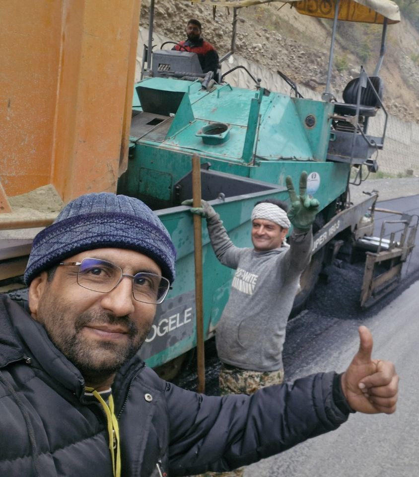 شرکت آسفالت آذین افروز شمال - تصویر پست - تونل شماره سه محور سه هزار به الموت ،قزوین